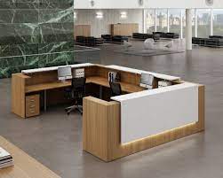 Modular Reception Desk Z2 By Quadrifoglio Sistemi D Arredo Design Centro Design Qua Modern Reception Desk Contemporary Office Furniture Modern Office Reception