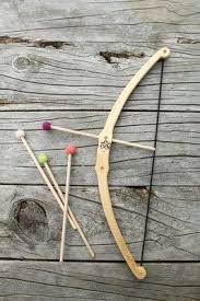 Honestly, it's best to give it to a child and let them figure it out. B Bow Arrow Set Bow And Arrow Set Bow And Arrow Diy Wooden Bow And Arrow