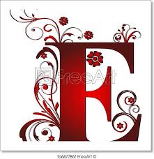 free art print of capital letter e red free art prints alphabet art lettering alphabet