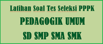 Ya, pedagogik adalah salah satu dari 4 kompetensi yang harus dimiliki oleh seorang guru. Latihan Soal Tes Seleksi Pppk Guru Materi Pedagogik Umum Tahun 2021 Pendidikan Kewarganegaraan Pendidikan Kewarganegaraan