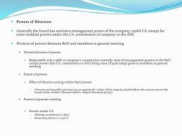 For a discussion see a tunc 'the judge and the business man' 5 see for example howard smith v ampol petroleum 1974 1 all er 821 at 835 (proper purposes); Types Of Business Organisations Ppt Download