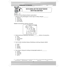 .bukan institusi abstrak berbilang 2. Sukses Hebat Bahasa Melayu Tahun 5 Shopee Malaysia
