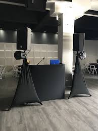 Dj Facade Pittsburgh Wedding Dj Steel City Dj Dj Table Dj Setup Dj Booth