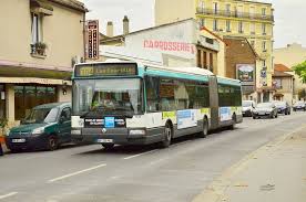 Ratp Ligne 304 Colombes Renault Agora Strassenbahn Paris Busse