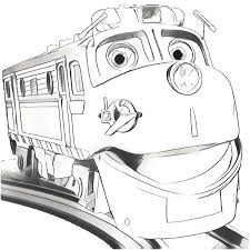Chuggington coloring pages, wilson in depot for kids printable free. Coloring Page Chuggington Wilson 2