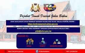 Check spelling or type a new query. Makluman Semua Urusan Pejabat Tanah Johor Bahru Facebook