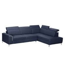 Canapea Modernist Serafino Cu Extensie Pe Partea Dreaptă Albastru Fixa Canapelealbastre Canapeafixa Bluesofa Sofa Canapel Sectional Couch Couch Furniture