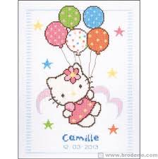 Résultat de recherche d'images pour "images broderie hello-kitty"