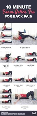 Back Stretches Using Foam Roller Workout Programs Exercise Daily Workout
