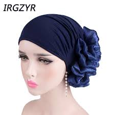 Buy Muslim Women Milk Silk Flower Turban Hijab Cap Elastic Cancer Chemo Hats Hair Loss Head Scarf At Affordable Prices Price 7 Usd Free Shipping Real Reviews With Photos Joom