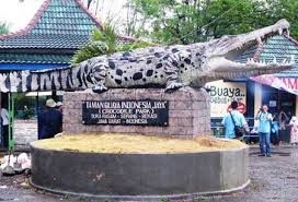 Stress juga kan kalau di rumah, jadi. Weekend Di Taman Buaya Indonesia Jaya Bekasi