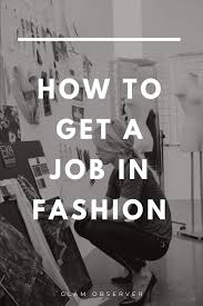 Pin On Fashion Careers