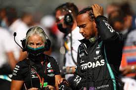 Lewis hamilton says he wants to seal a new contract with mercedes before formula 1's summer lewis hamilton heads max verstappen by 0.143 seconds to lead the way in second practice at the. It S About Time Beyond The Grid Invites Angela Cullen For An Interview She S Clearly A Key Component In Hamilton S Success And It Would Be Great To Hear About Her Journey To The