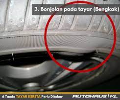 Walaupun ia mungkin tidak dapat dilihat secara fizikal pada awalnya, tetapi pemandu mungkin merasakan terdapat benjolan (bumps), gegaran (thumps), atau getaran sewaktu kereta bergerak. Facebook