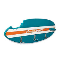 Great for bringing an island feel to your patio, deck or backyard. Margaritaville Shark Bite Surfboard Wall Art Other Home Decor Home Decor