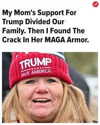 I pleaded with her not to vote for him. She wouldn't budge. In the wake of  his election, her choice took