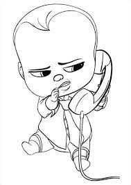 There's a new baby in town, and he means business. Coloring Page Boss Baby Boss Baby 19 Baby Coloring Pages Paw Patrol Coloring Pages Flag Coloring Pages