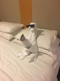 Towel Goose On Royal Caribbean Cruise Ship Towel Animals How To Fold Towels Fun Towels
