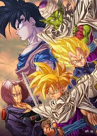 Vegeta Goku Gohan Trunks And Piccolo Anime Dragon Ball Dragon Ball Tattoo Dragon Ball Wallpapers