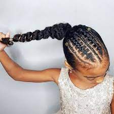 Sorte Barnefrisyrer Med Perler Nye Naturlige Frisyrer Sindre Henrik Frisyrer Blog Natural Hair Styles Braided Ponytail Hairstyles Little Girl Hairstyles