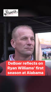 Ryan Williams is expected to take the next step and become a leader in his  sophomore season, says Alabama head coach Kalen DeBoer #RollTide #RTR  #alabamafootball #crimsontide