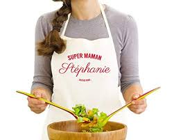 Cadeau Pour Une Mamie Qui Aime Cuisiner Tablier De Cuisine Tablier Cuisine Tablier De Cuisine Personnalise Tablier Personnalise