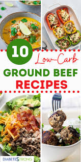 We make a lot of keto ground beef recipes because it's such a versatile and affordable ingredient. 10 Easy Low Carb Diabetes Friendly Ground Beef Recipes Diabetes Strong In 2021 Beef Recipes Ground Beef Recipes Ground Beef Recipes Healthy