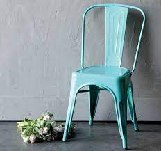 Aqua Metal Dining Chairs Retro Chair Metal Dining Chairs Dining Chairs Metal Chairs