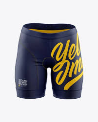 Women S Cycling Shorts Mockup Front View In Apparel Mockups On Yellow Images Object Mockups In 2020 Cycling Shorts Design Mockup Free Clothing Mockup
