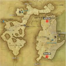 Ff14 トレジャーハントmap G2地図座標 新生ff１４攻略情報 エオルゼアガイド