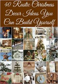 See more ideas about christmas, christmas decorations, christmas holidays. 40 Rustic Christmas Decor Ideas You Can Build Yourself Diy Crafts