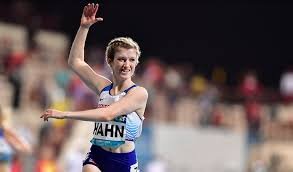 17 18 irena szewińska was buried as a roman catholic at the avenue of the meritorious in the powązki military cemetery in warsaw. Sophie Hahn Storms To World 100m Gold In Dubai Aw