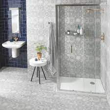 Laying a metro tile in a vertical brick or block pattern along the shower wall will elongate the room and make everything feel bigger. 11 Brilliant Walk In Shower Ideas For Small Bathrooms British Ceramic Tile