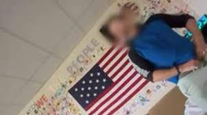 California Teacher Suspended After Bizarre Act In Classroom Secretly Filmed By Student