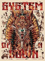System Of A Down Systemofadown System Of A Down Rock N Roll Art Rock Posters