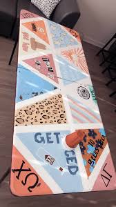 Painted Pong Table In 2020 Diy Beer Pong Table Beer Pong Table Diy Beer Pong Table Painted