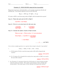 Click to share on twitter (opens in new window). Pogil Stoichiometry Answer Key