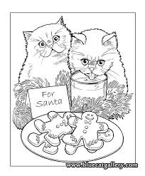 Check spelling or type a new query. Coloring Pages For Kids Christmas Cats Drawing With Crayons