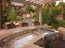 Below i will show you a picture of a custom outdoor kitchen. Outdoor Kitchen Island Options And Ideas Hgtv