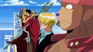 the straw hat pirates standing againsts spandam cp9 and the entire world to save robin 麦わらの一味 ワンピース