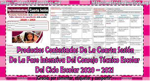 Jul 28, 2020 · productos del taller intensivo de capacitación 2020. Productos Contestados De La Cuarta Sesion Del Taller Intensivo De Capacitacion 2020 2021 Educacion Primaria