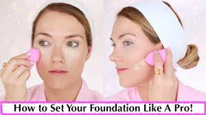 How To Use Setting Powder To Set Your Foundation How To Bake With Setting Powder Rita Almusa Youtube