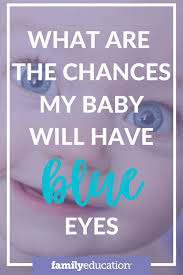 The gene for red hair is recessive, so a person needs two copies of that gene for it to show up or be expressed. Will My Baby Have Blue Eyes A Genetic Explanation Eye Color Chart Familyeducation