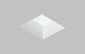 9006 Square Trimless Bevel Low Voltage Halogen Adjustable Recessed Lighting Downlights Light Architecture