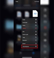 How to open zip file on iphone. How To Create Zip File Or Unzip Files On Iphone Mashtips