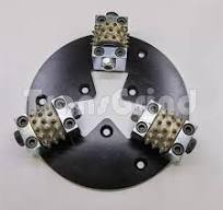 230mm Bush Hammer Plates With 3 Rolls For HTC Machine ...