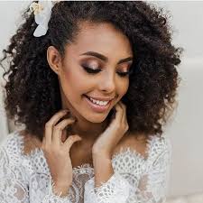 Gone are the days where black women feel that it's necessary to straighten their hair with chemicals or a pressing comb just to deal with it. Wedding Hairstyles For Natural Hair Popsugar Beauty