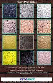 The underlying material of plaster is naturally occurring limestone and gypsum, so a plaster wall finish is, quite literally, a coating of earth for your walls. Decorative Wall Plaster Decorative Exterior Wall Texture Coating Manufacturer From Bhavnagar
