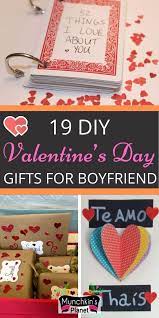 26 Cute Romantic Valentine S Day Gifts For Boyfriend Munchkins Planet Diy valentines gifts for him.
