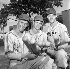 Amon Carter Riverside High School baseball players